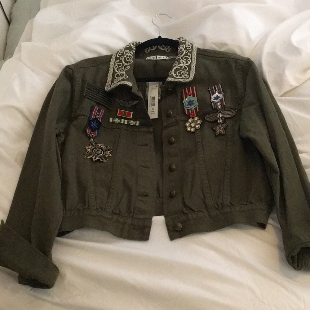 Alice + Olivia Army Jacket (NWT)